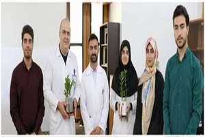 تجلیل از مقام استاد در مرکز تحقیقات پیشگیری و کنترل دخانیات